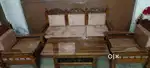 Wooden Sofa set
