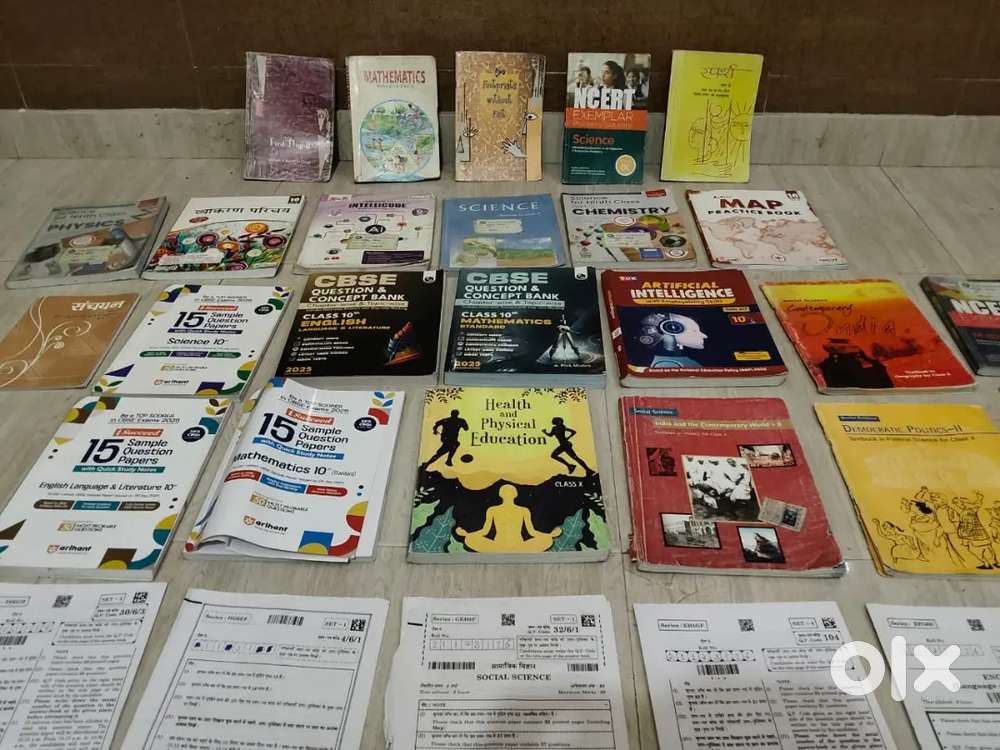 I am selling my class 10th and some class 9th books at very low cost.