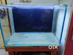 Fish / Aquarium Tank - Clear Glass - 3ft*1.5ft*2ft & Wodden Stand