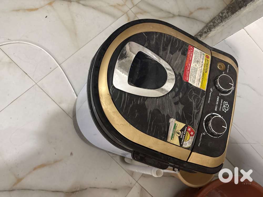 Mini washing machine with dryer attachment