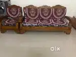 Sofa set with two chairs