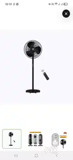 Renesa pedestal fan