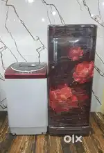 Whirlpool latest flower model refrigerator & Onida washing machine*/*