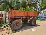 Tractor trailer 4 Wheel Heavy Duty