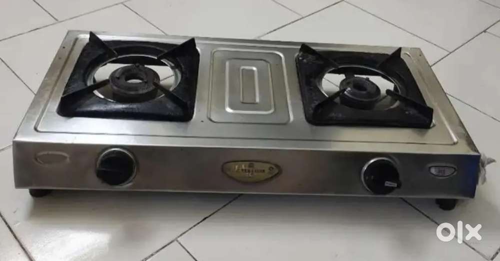 gas stove with steel