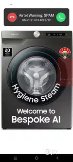 Samsung 7kg 5star wifi digital