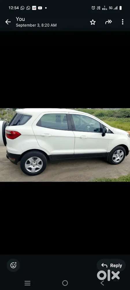 Ford Ecosport 2014 Diesel 108000 Km Driven