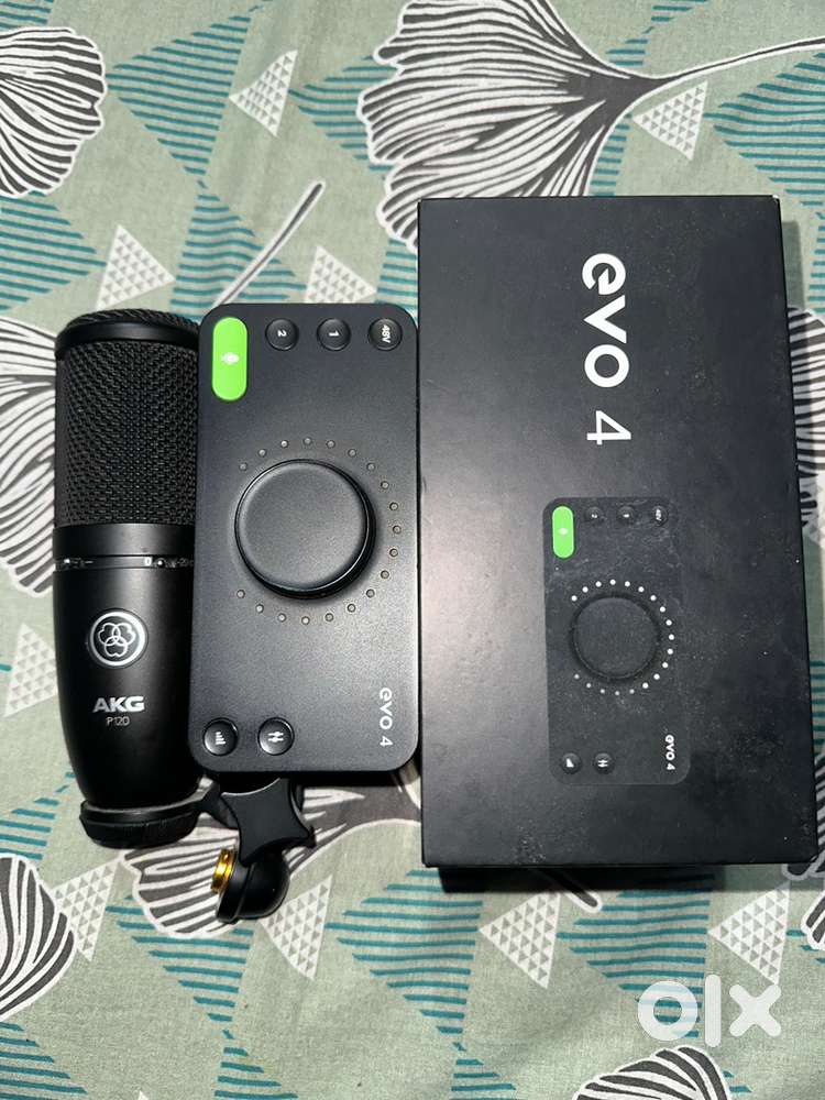 Condenser mic,sound card