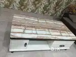 Marble table.