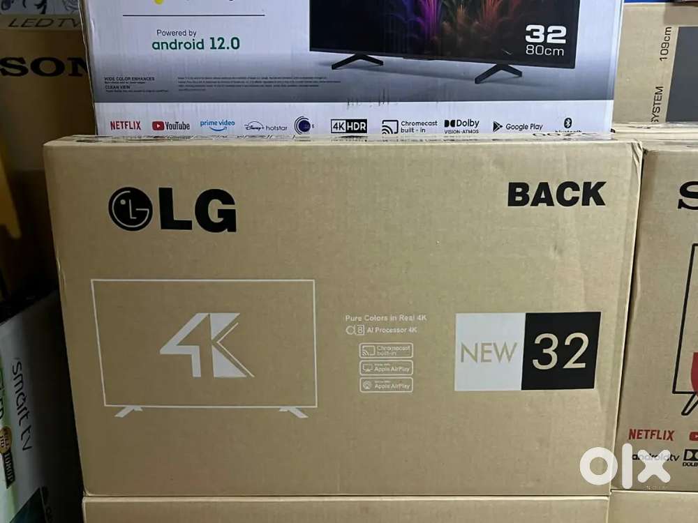 New LG 32 40 43 50 55 new 50% off voice remote Google TV smart Android