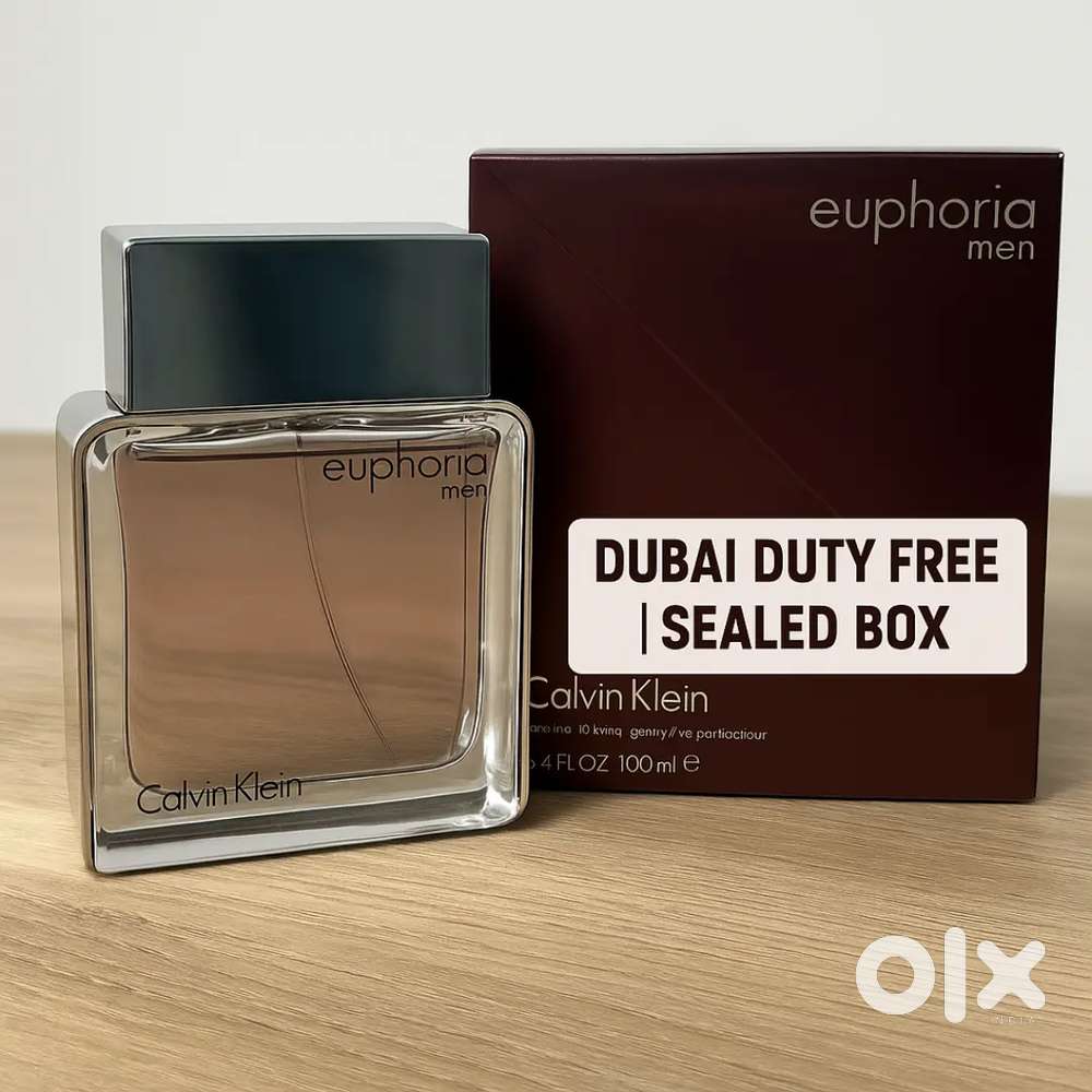 Calvin Klein Euphoria Men – 100ml  Sealed & Original  From Duty Free