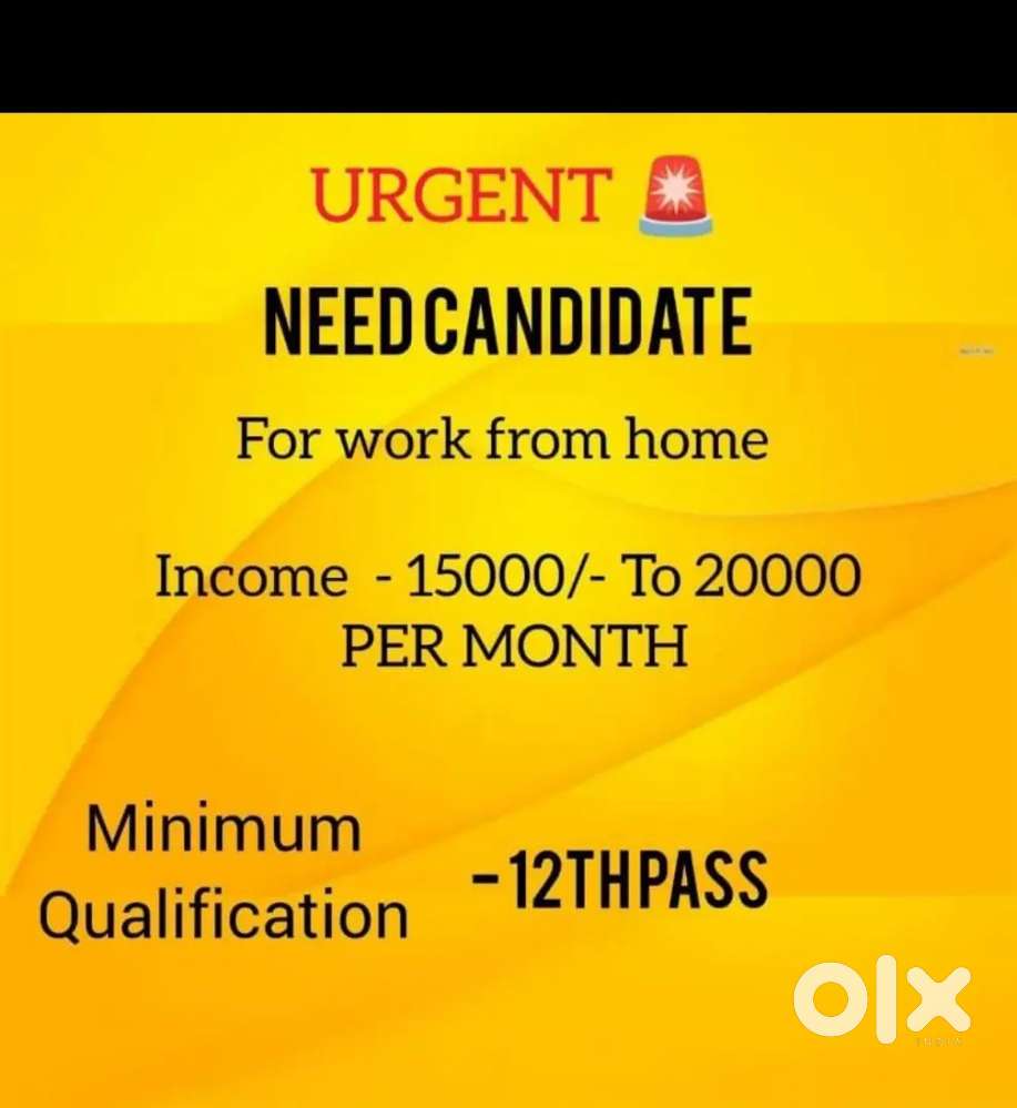 Work from home job, Part time and Full time available