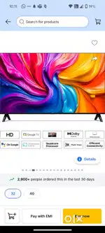 Tv 32inch iffalcon by tcl