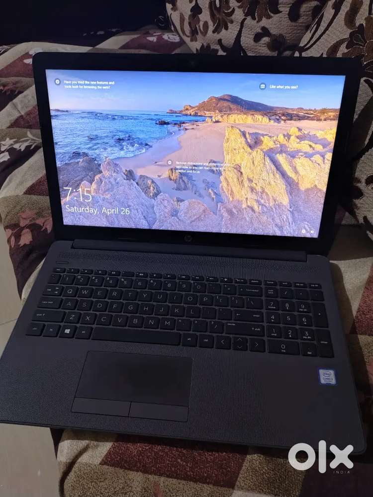 Hp laptop  i3 7th generation