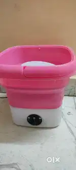 Mini portable foldable washing machine