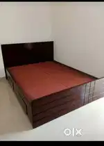 Brand New Beds Assam teak wood and plybod cot withstorage queensize
