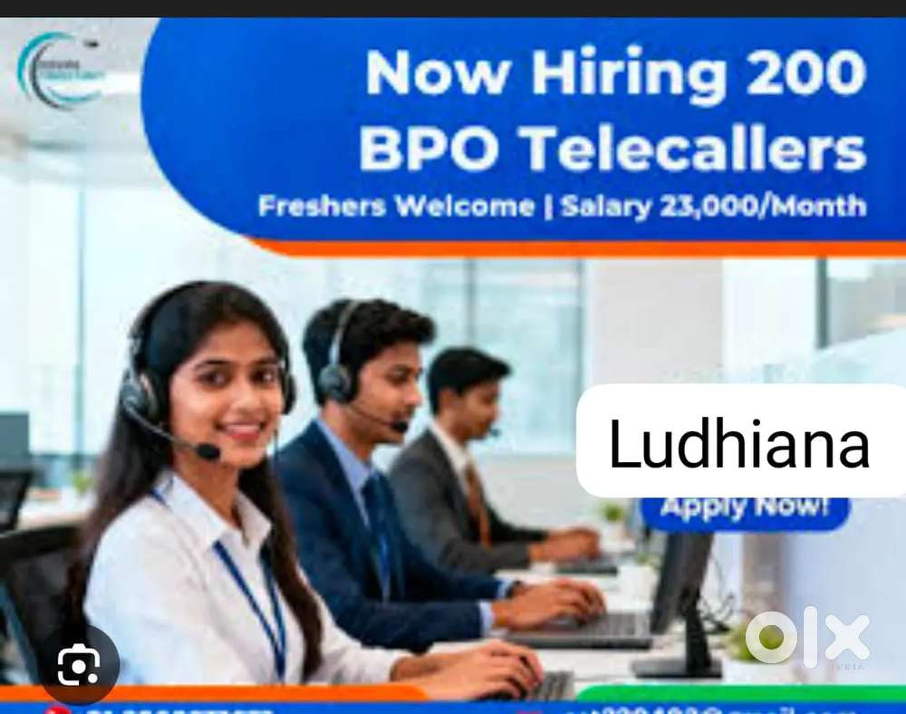 BPO or telly caller jobs Ludhiana