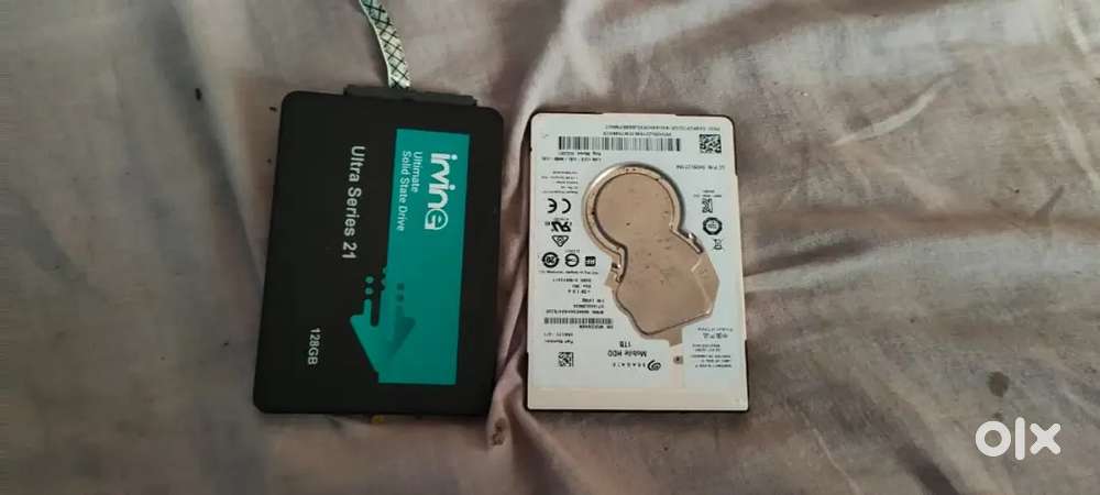 1tb HHD =₹2000 And 128GB SSD =₹1000,COMBO ONLY ₹2500