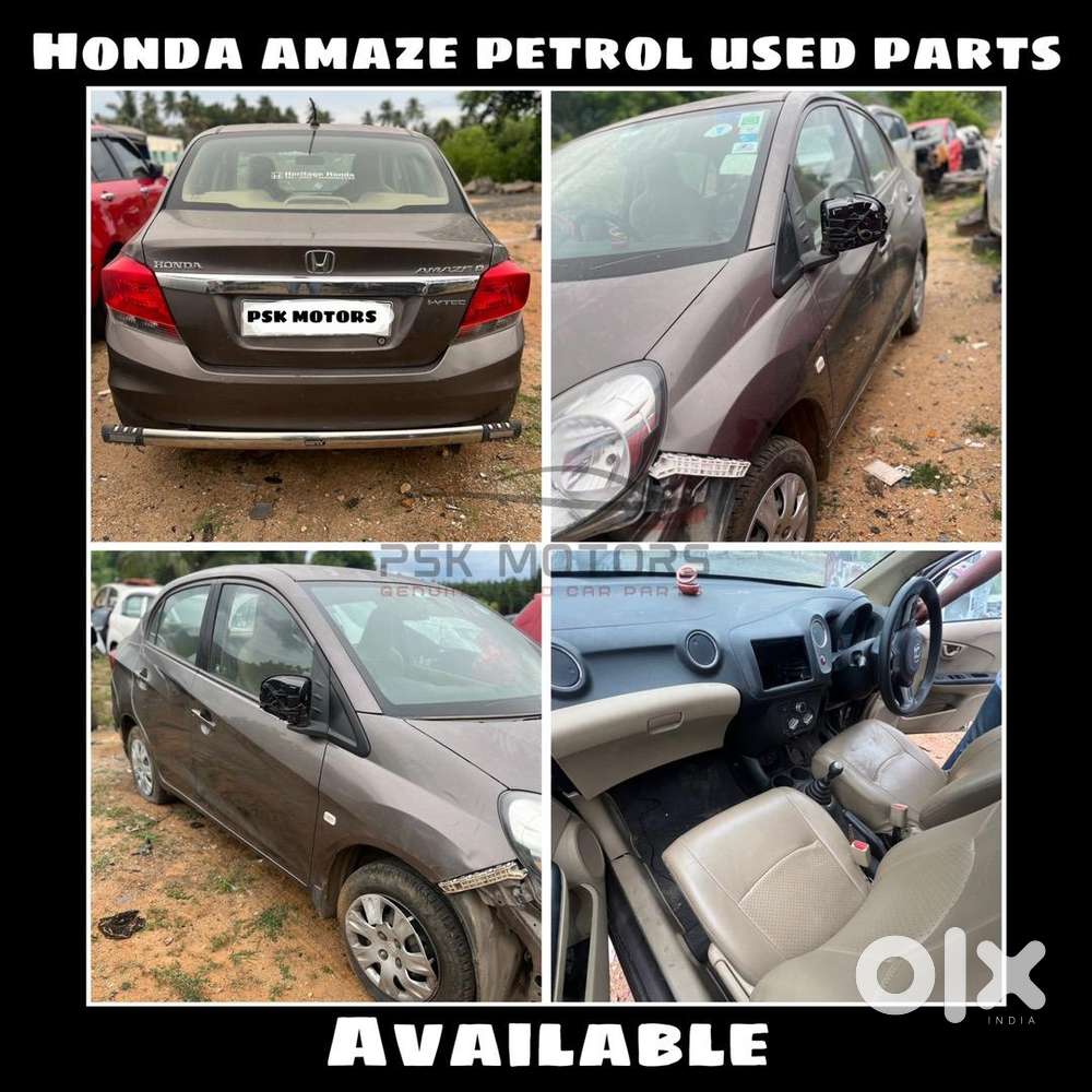 Honda amaze petrol all used parts available
