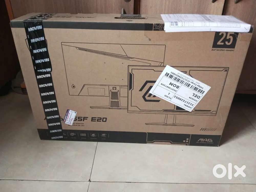 MSI 200 Hz IPS Gaming Monitor! (Seal Packed Box)
