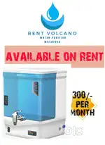 Ro water purifier available on rent