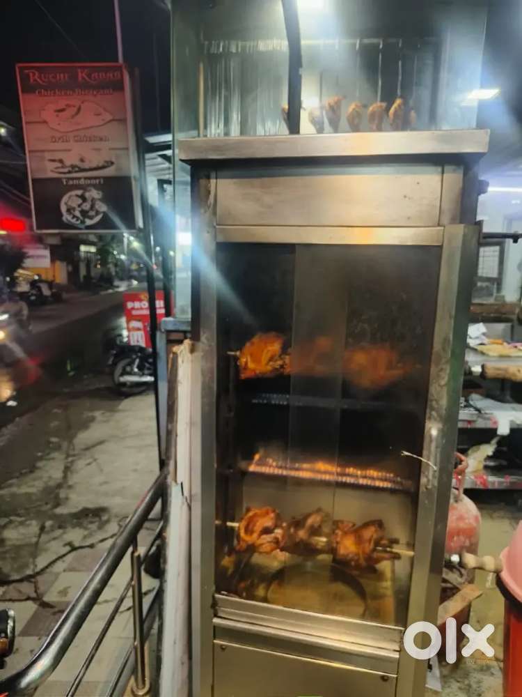 Grill machine for hotels