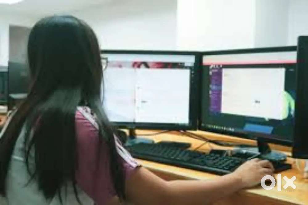 computer operator Back office staff urgent requirement