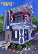 Plot size 15X30  west facing vashali colony hapur