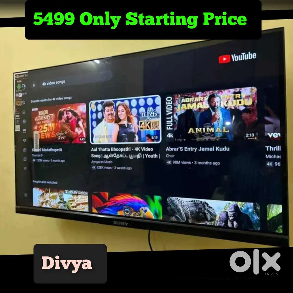 WEDNESDAY SUPER SALE OFFER ALL SIZES SONY LED TV NEW BOX PIECE FACTORY