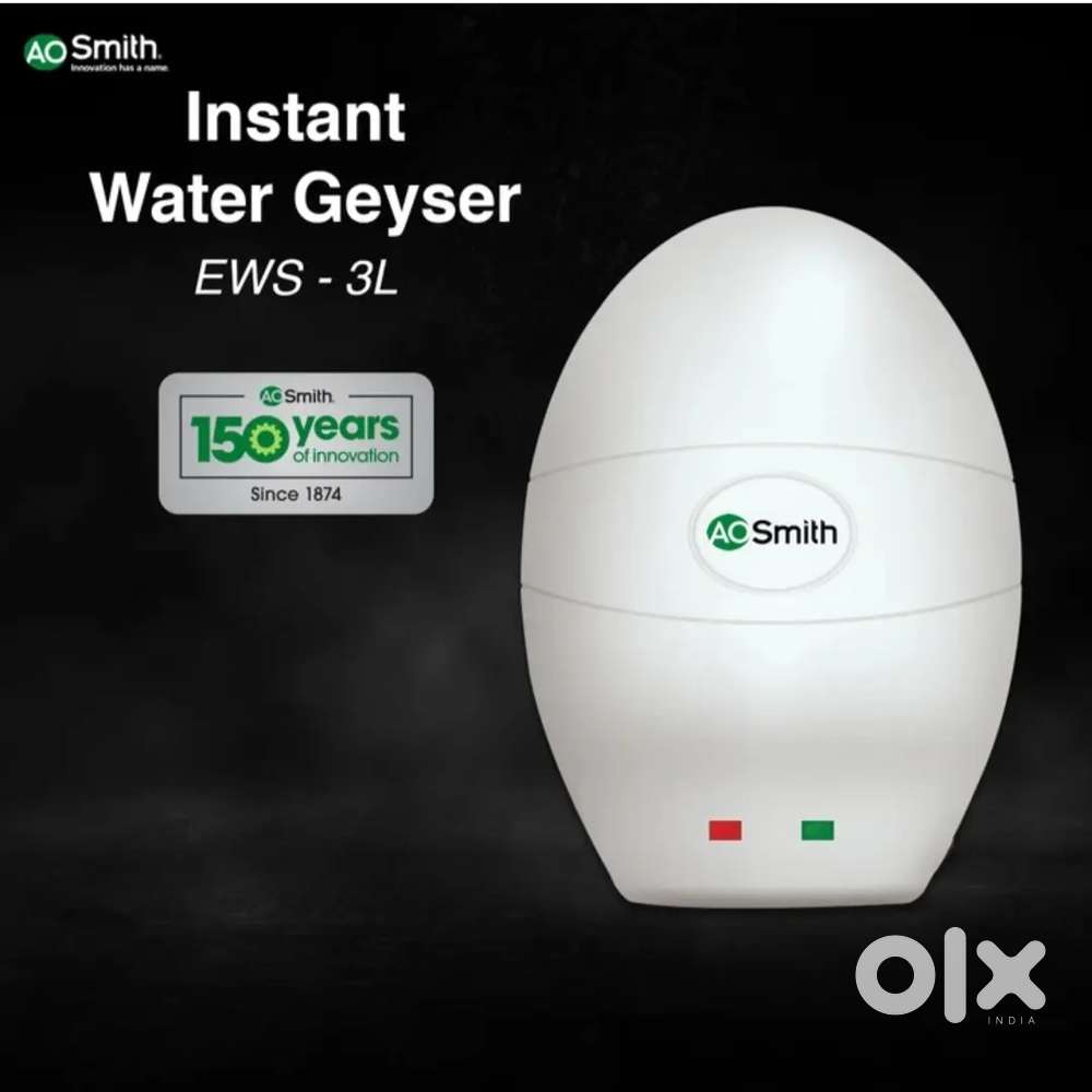 AO Smith 3L Instant Water Geyser – Brand New  High Pressure