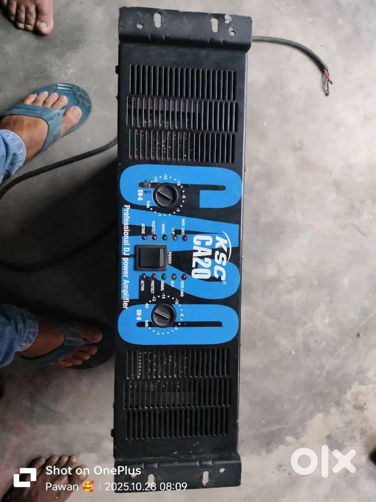 To sell dj amplifier