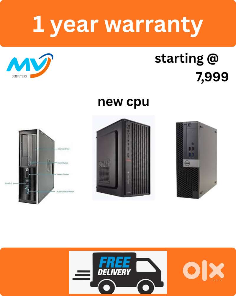 Ram - 8GB DDR3  Hard Disk - 500GB  Cash on home delivery  Starting 7,9