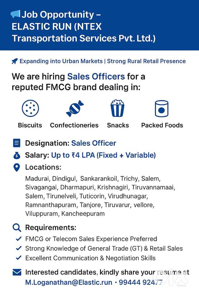 Sales officer