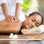 Female massage therapist