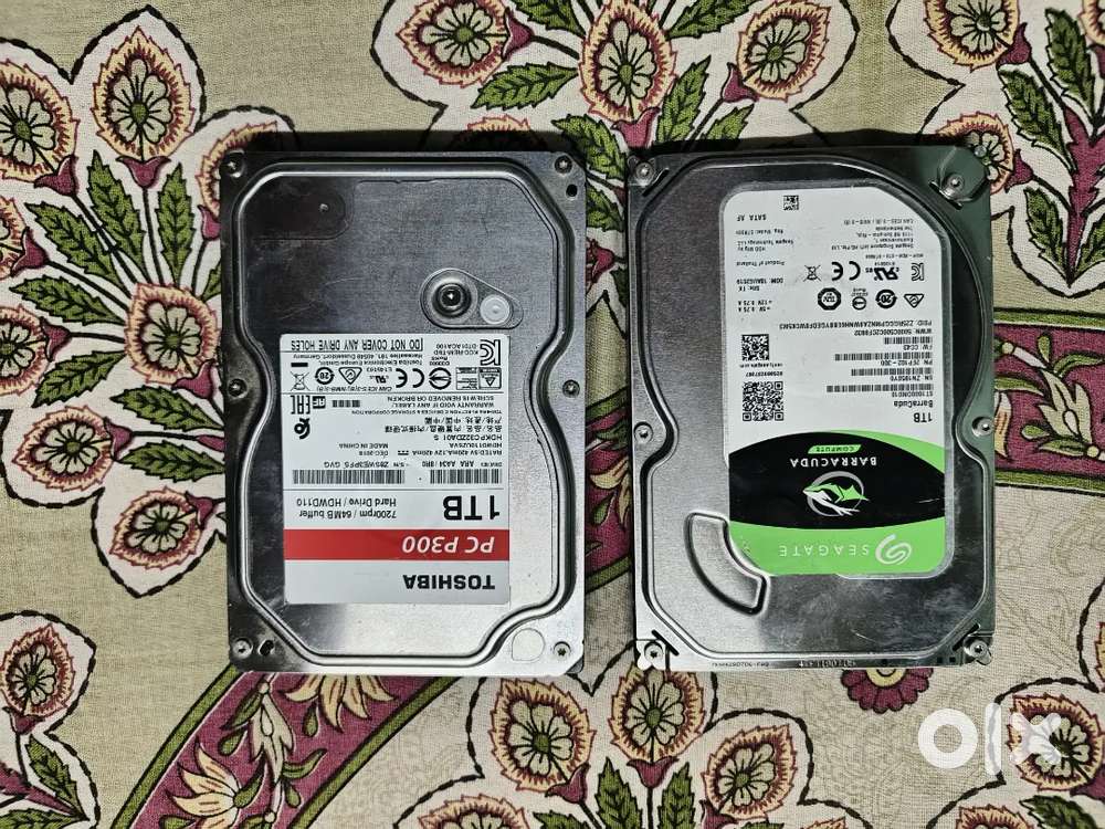 1TB HARDISK ×2