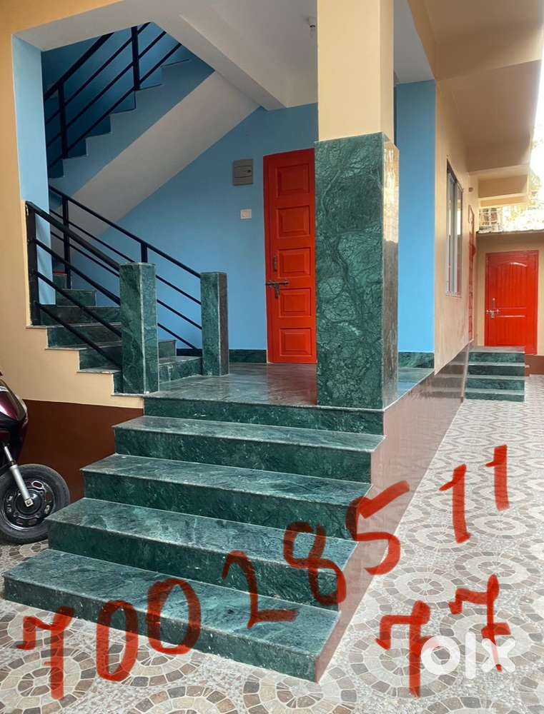 Two rooms attached bathroom & kitchen , Tiles flooring ,Running water