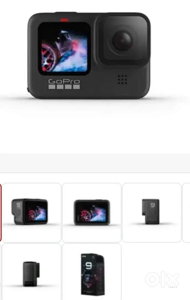 Gopro hero 9 and rode mic with bill in good condition