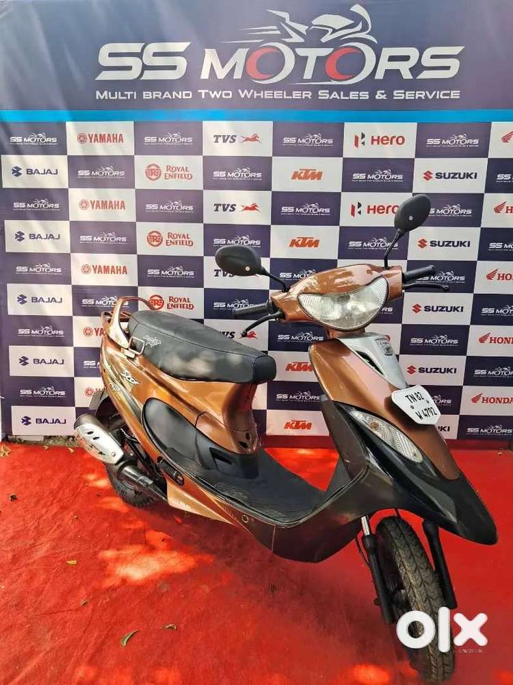 TVS PEP PLUS 2018 BROWN COLOUR