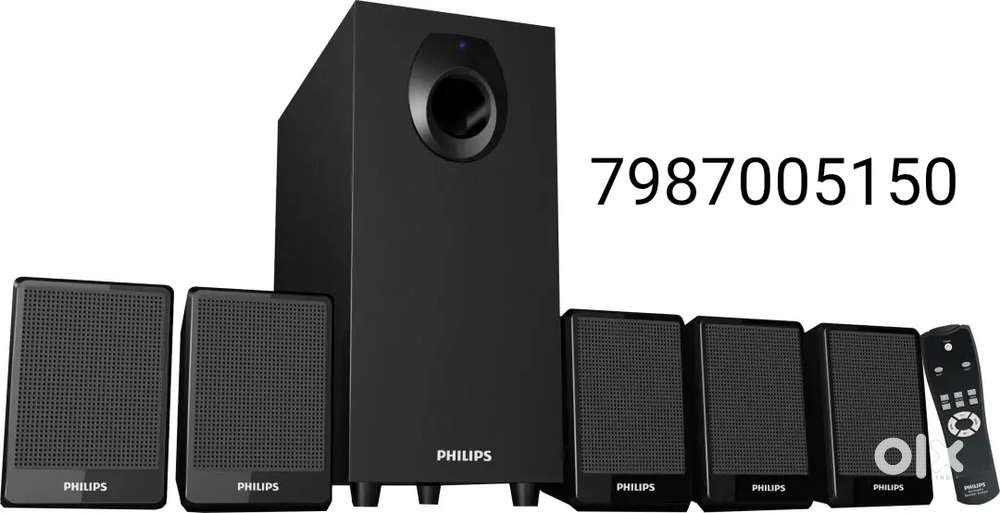 Philips 5.1 home theater and woofer with remote