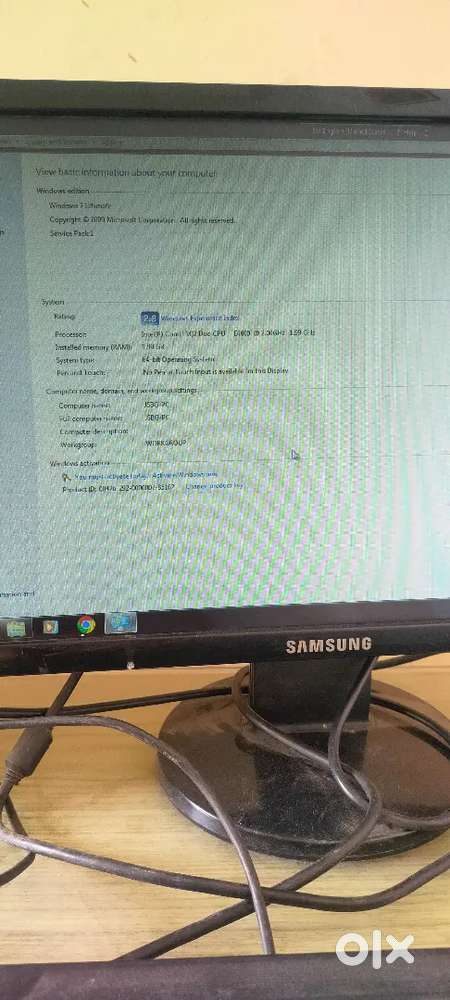 Samsung computer (led and pc)