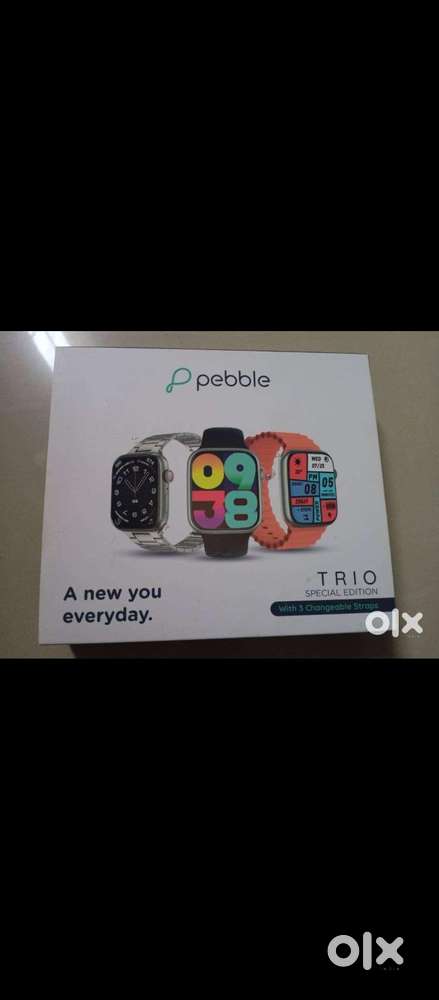 Pebble Trio Smart Watch