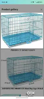 Metal Dog Cage