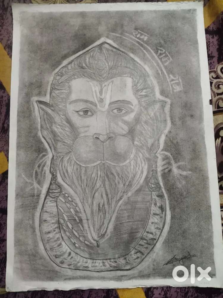 Hanuman ji Art
