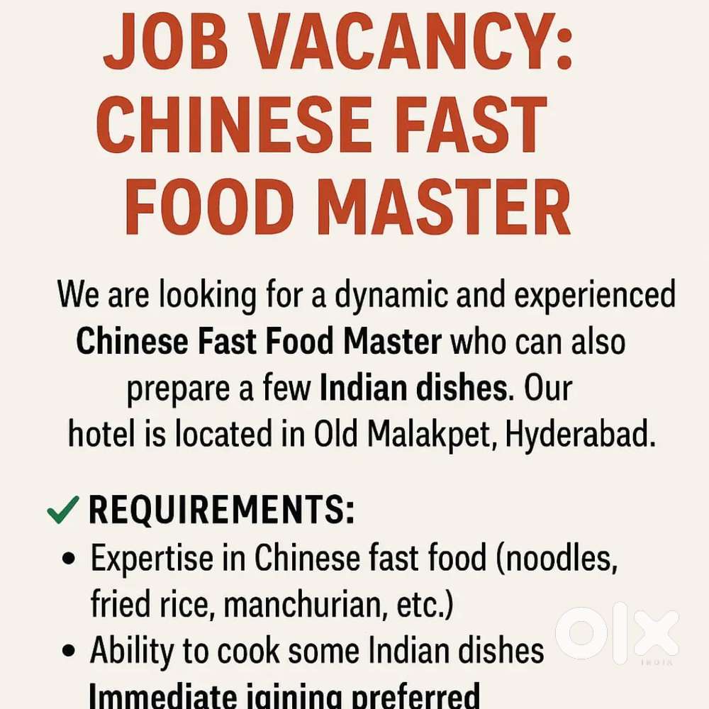 Chinese & Indian Master