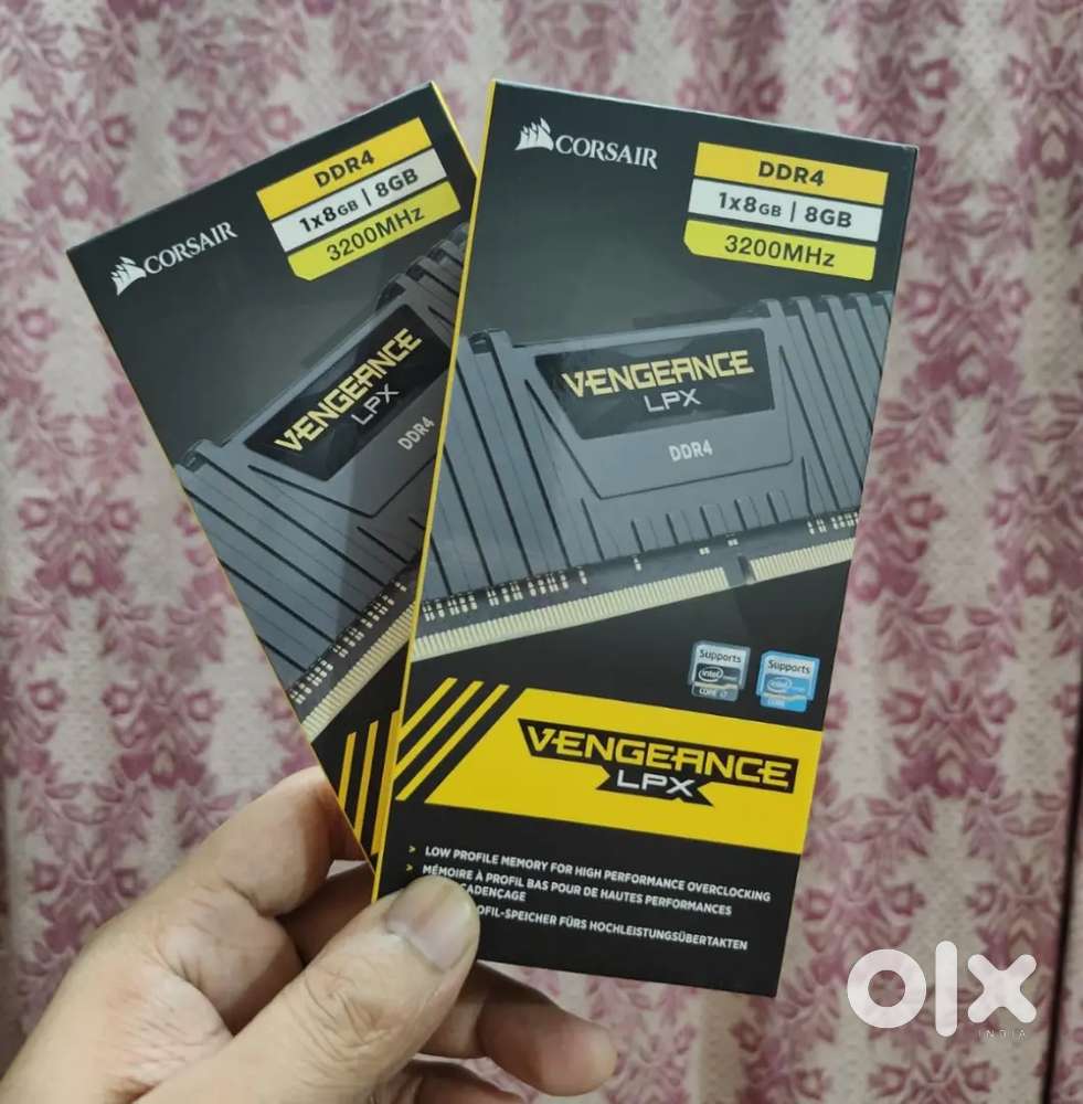 Corsair Vengeance LPX 8GB (1x8GB) DDR4 3200MHZ C16 Desktop RAM (Black)