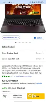 Lenovo IdeaPad gaming 3