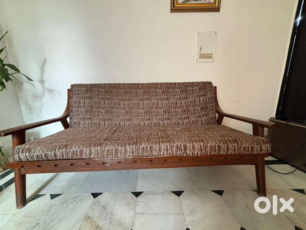 Five Seater wooden Sofa