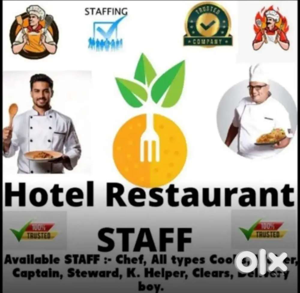 Available ALL Of Hotel STAFF Restaurant Staff Fast Food Staff CALL