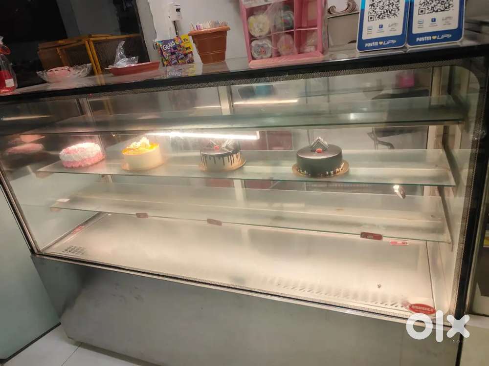 Branded cake counters and other bakery items