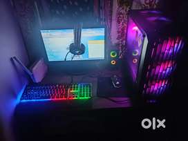 RGB computer set up